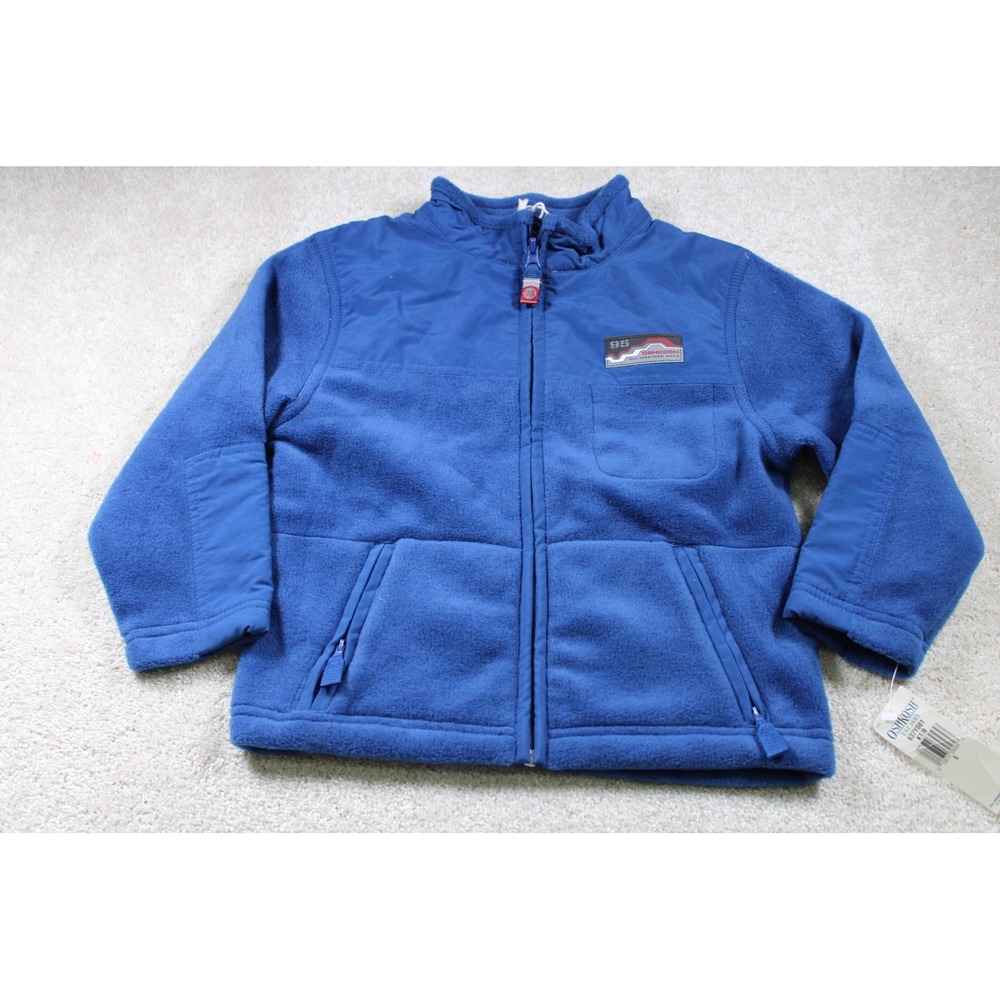 OshKosh Jacket Boys 6 Fleece All‎ Weather Full Zip Pockets New With Tags